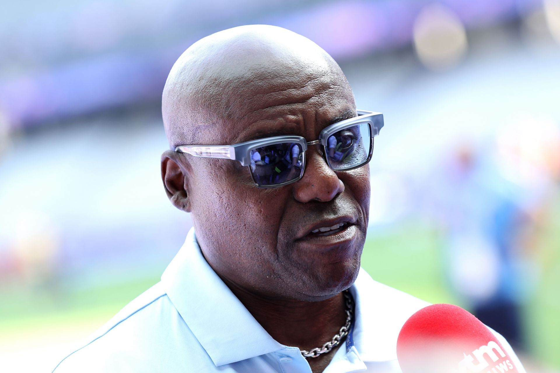 Carl Lewis at the Paris Olympics (Image Source: Getty)