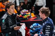 George Russell (L) and Max Verstappen (R) - Source: Getty