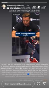 via Instagram/ @meredithgaudreau_