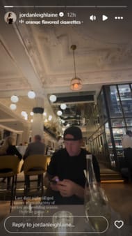 via Instagram /@jordanleighlaine