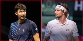 WATCH: Controversial scenes as Alexander Bublik & Alexei Popyrin reignite their feud from 6 months ago, refuse to shake hands at Paris Masters