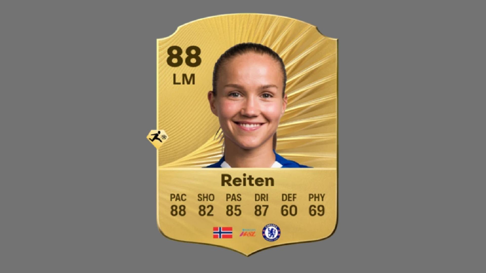 Guro Reitan FC 26 card (Image via EA Sports)