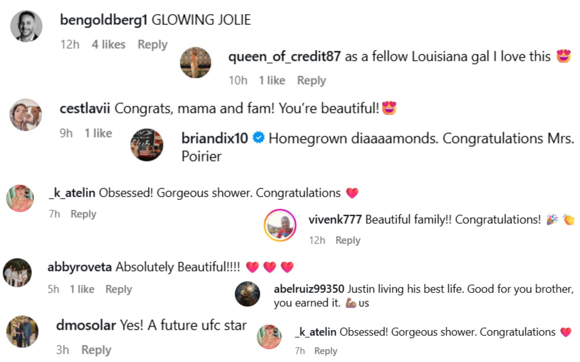 Screenshots courtesy: @mrsjoliepoirier on Instagram