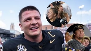 WATCH: Diego Pavia's mom goes viral on national TV during Vanderbilt-LSU clash 35 days after Theo Von asked for date with her