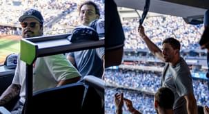Auston Matthews & other Maple Leafs stars cheer on Toronto Blue Jays in their MLB playoffs clash against NY Yankees