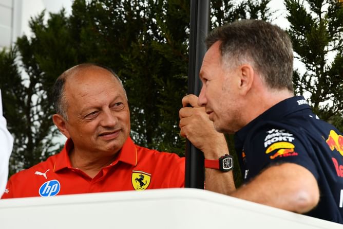 Christian Horner to Ferrari rumors dismissed as Fred Vasseur retains support of top brass: Report