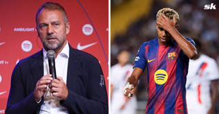 Barcelona boss Hansi Flick shares worrying update when asked if Lamine Yamal will be fit to play El Clasico vs Real Madrid