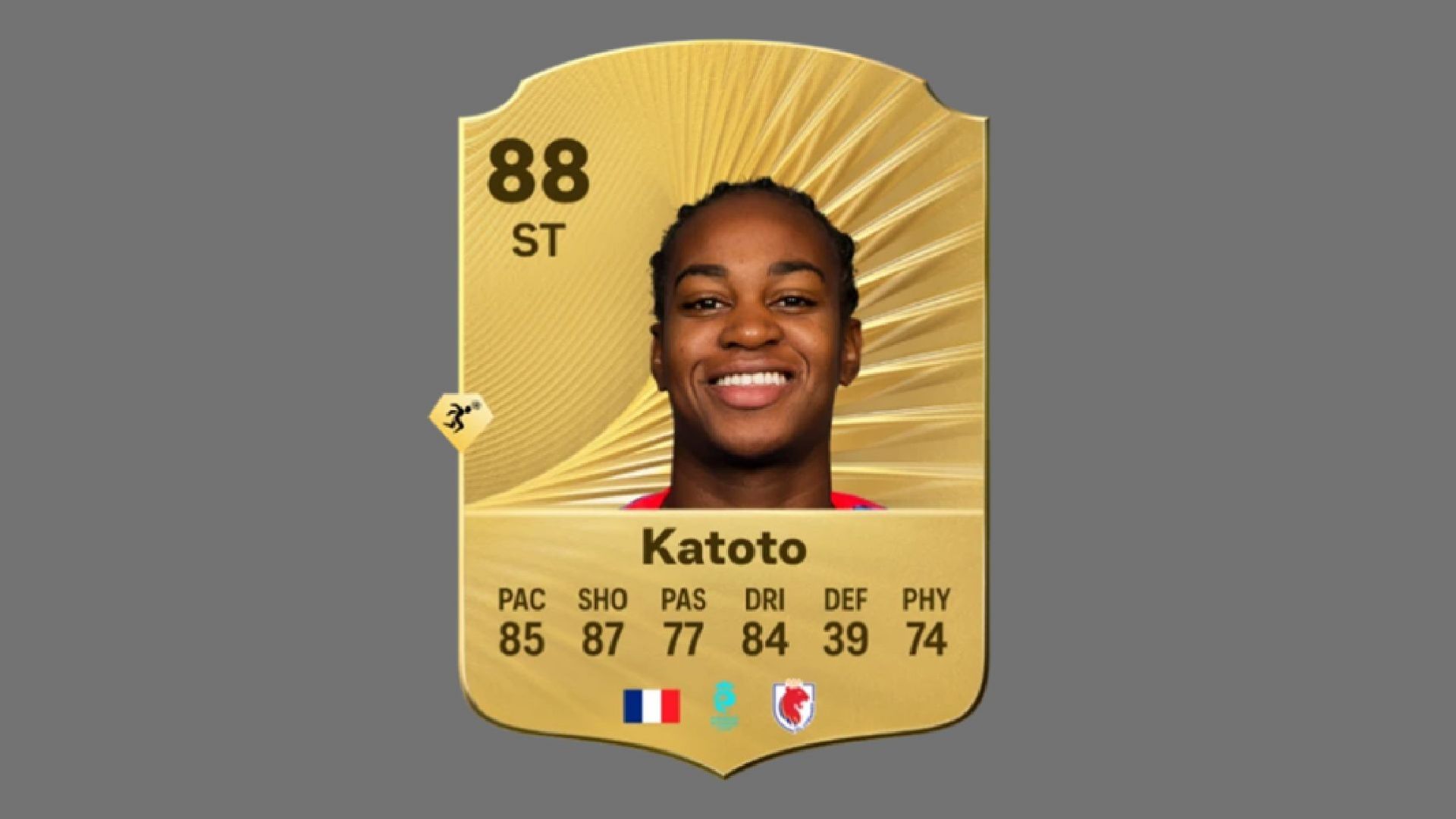 Marie Katoto is a top-tier player in FC 26 (Image via EA Sports)
