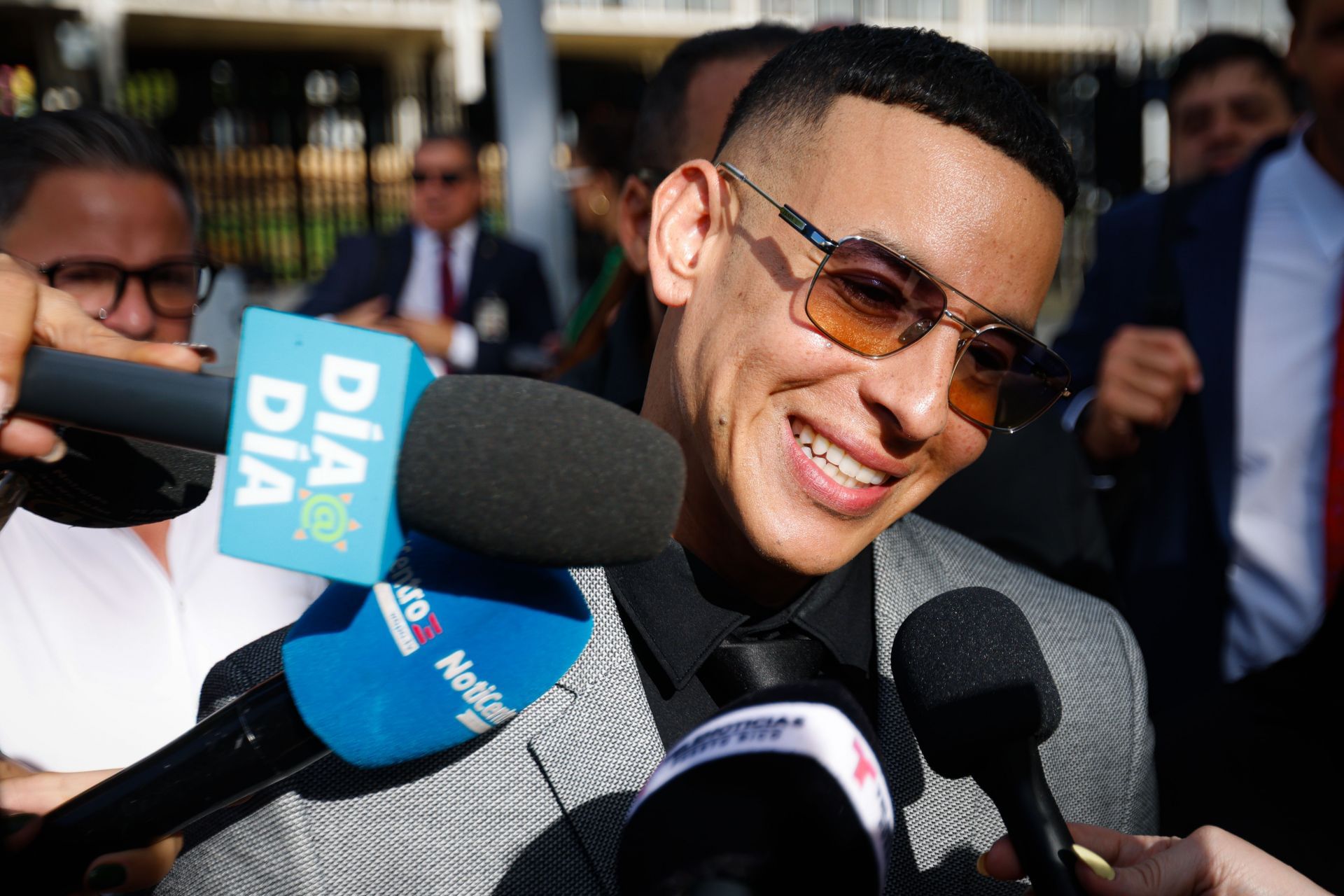 Daddy Yankee Attends A Hearing For His Lawsuit Against His Wife Mireddys Gonz&aacute;lez And His Former Sister-in-law Ayeicha Gonz&aacute;lez - Source: Getty