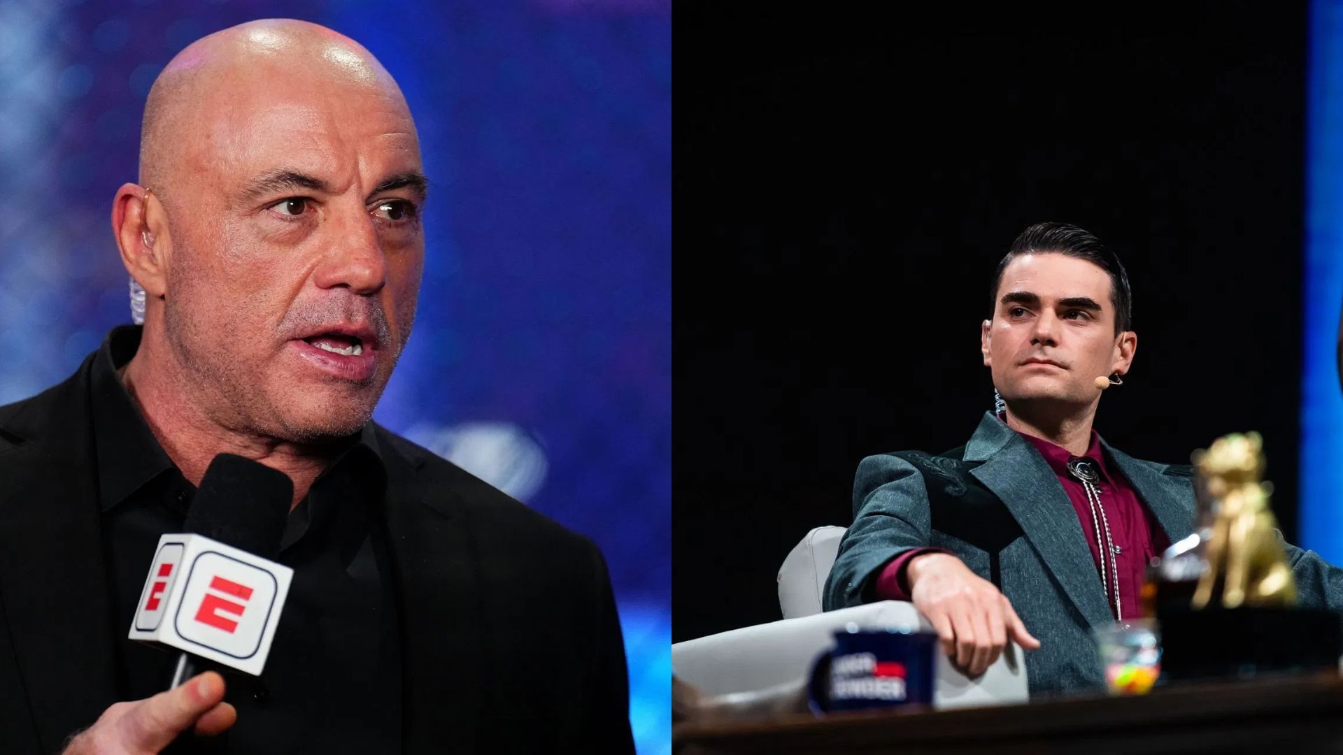 Joe Rogan, Ben Shapiro (Images via Getty)
