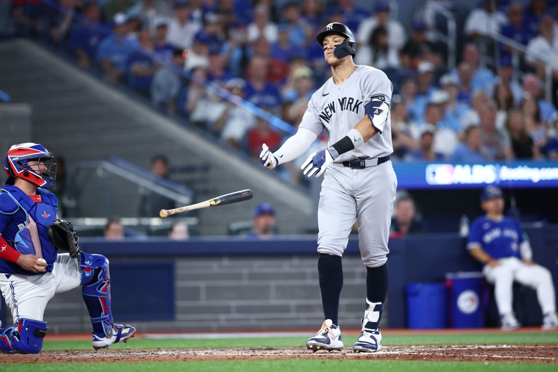 Division Series - New York Yankees v Toronto Blue Jays - Game Two - Source: Getty