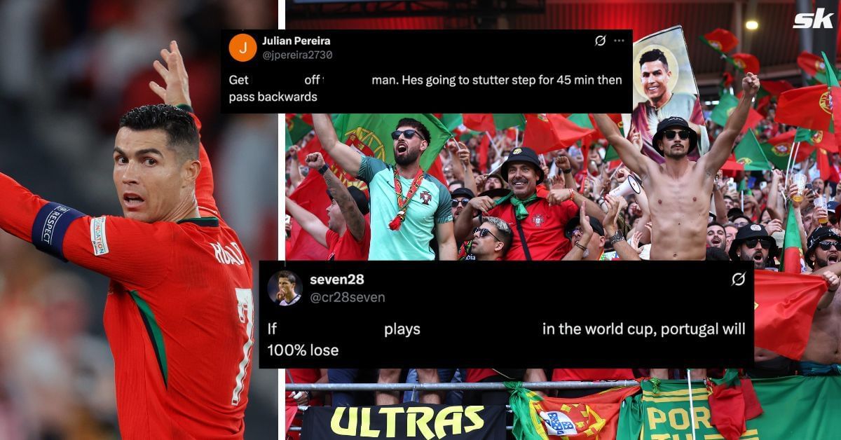 Portugal fans not happy with starting XI