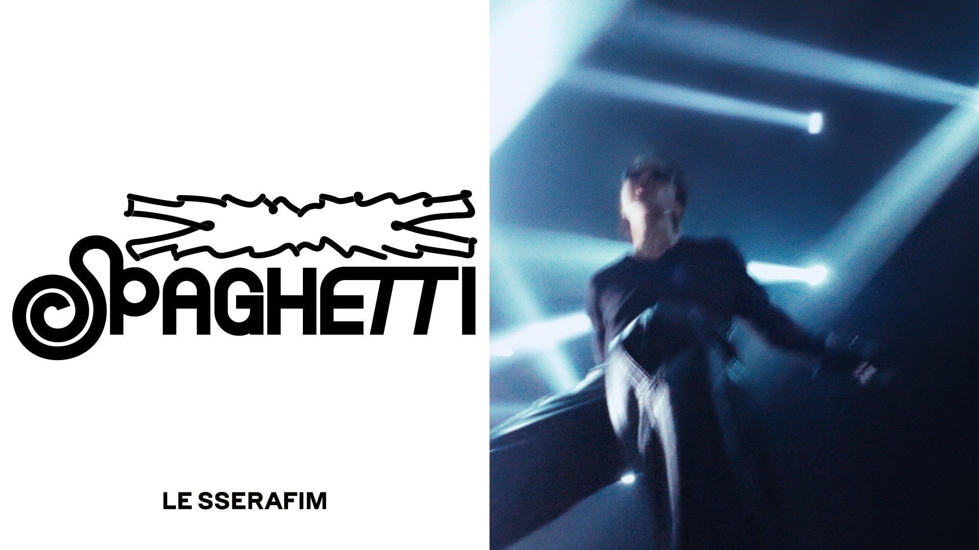 LE SSERAFIM&#039;s SPAGHETTI ft. j-hope (Image via X/@GeffenRecords, @le_sserafim)