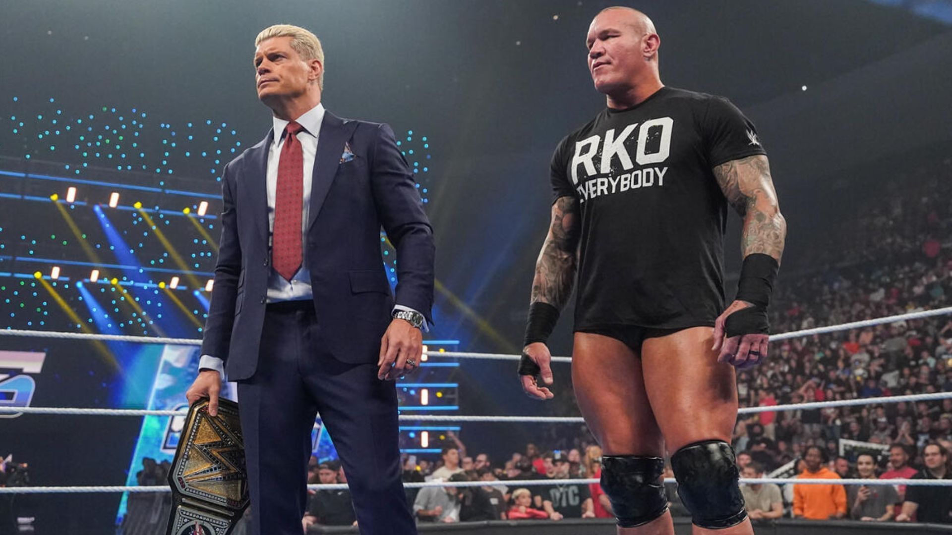 Cody Rhodes and Randy Orton on WWE SmackDown! [Image credit: WWE.com]