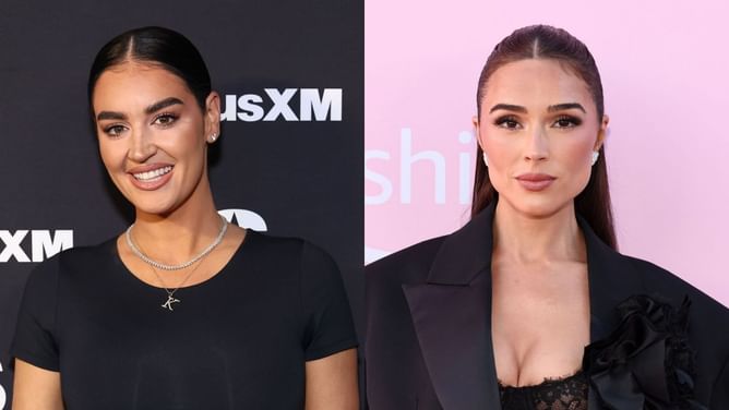 George Kittle's wife Claire swoons over Olivia Culpo's 'gorgeous' looks as beauty pageant announces new brand collab