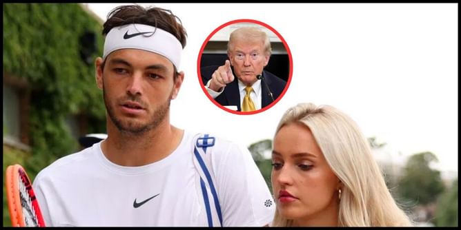 "My brother has severe autism" - Taylor Fritz's girlfriend Morgan Riddle makes heartbreaking revelation as she slams Trump's controversial decision