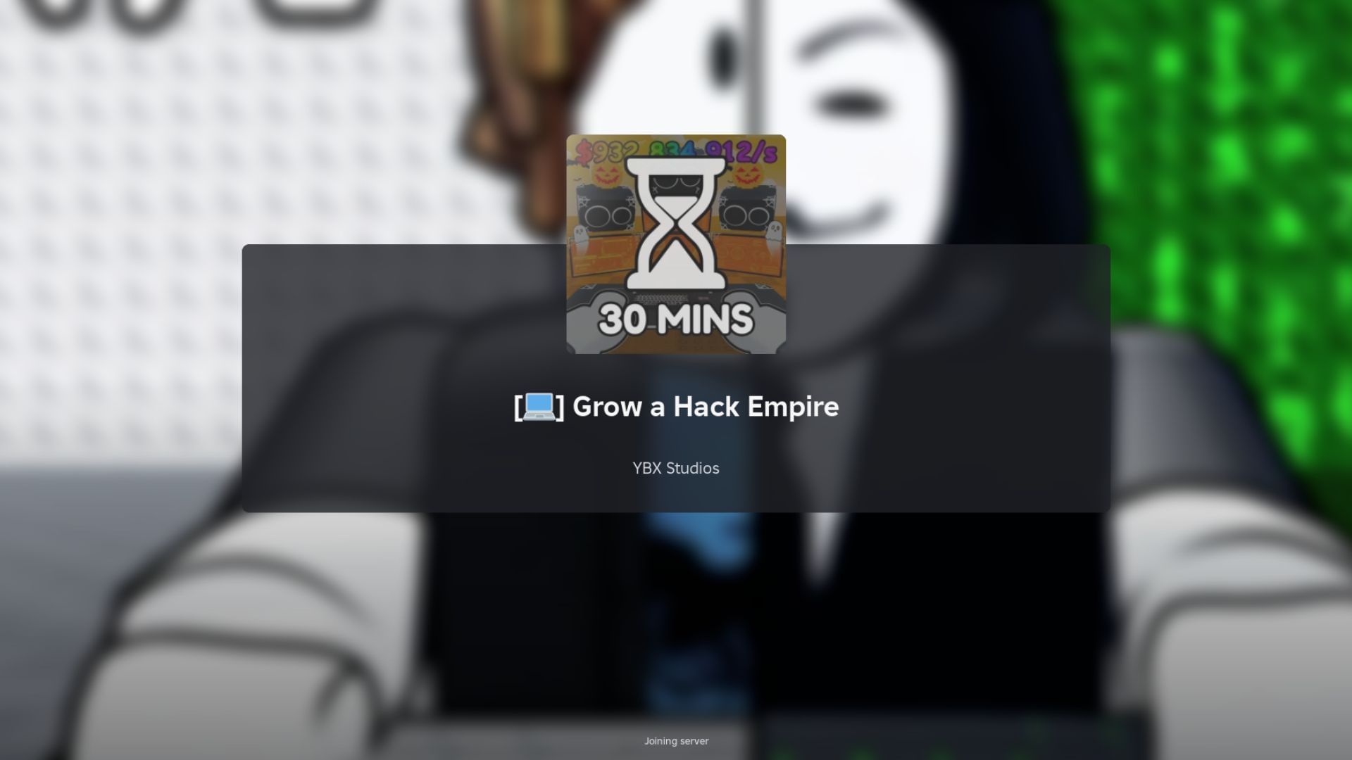 Hackers in this game continue to earn cash offline (Image via Roblox)