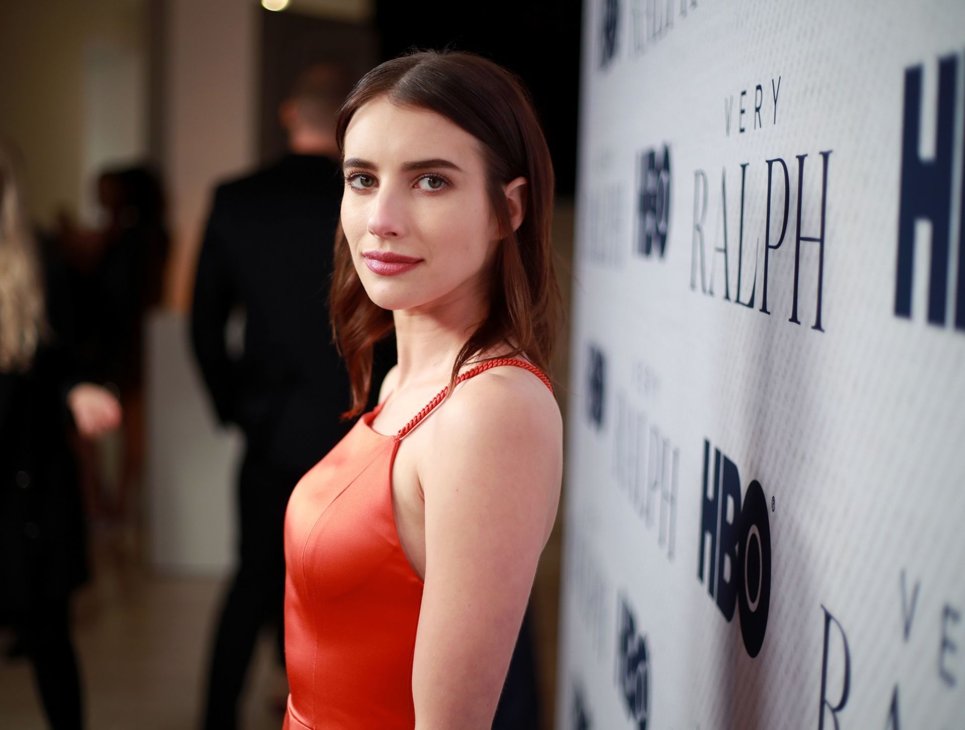 Emma Roberts at the Premiere Of HBO Documentary Film &quot;Very Ralph&quot; (Image via Getty)