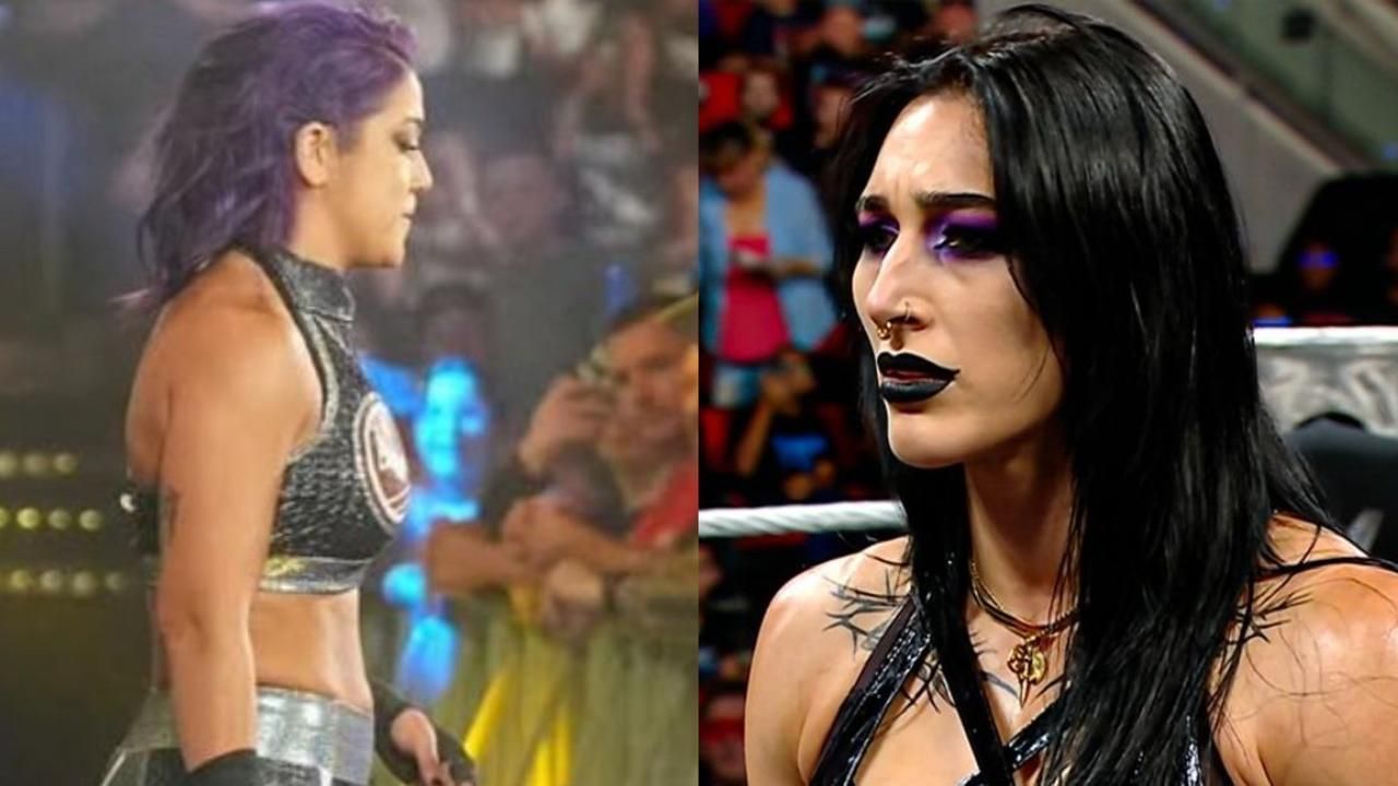 Bayley and Rhea Ripley! (Images from the stars