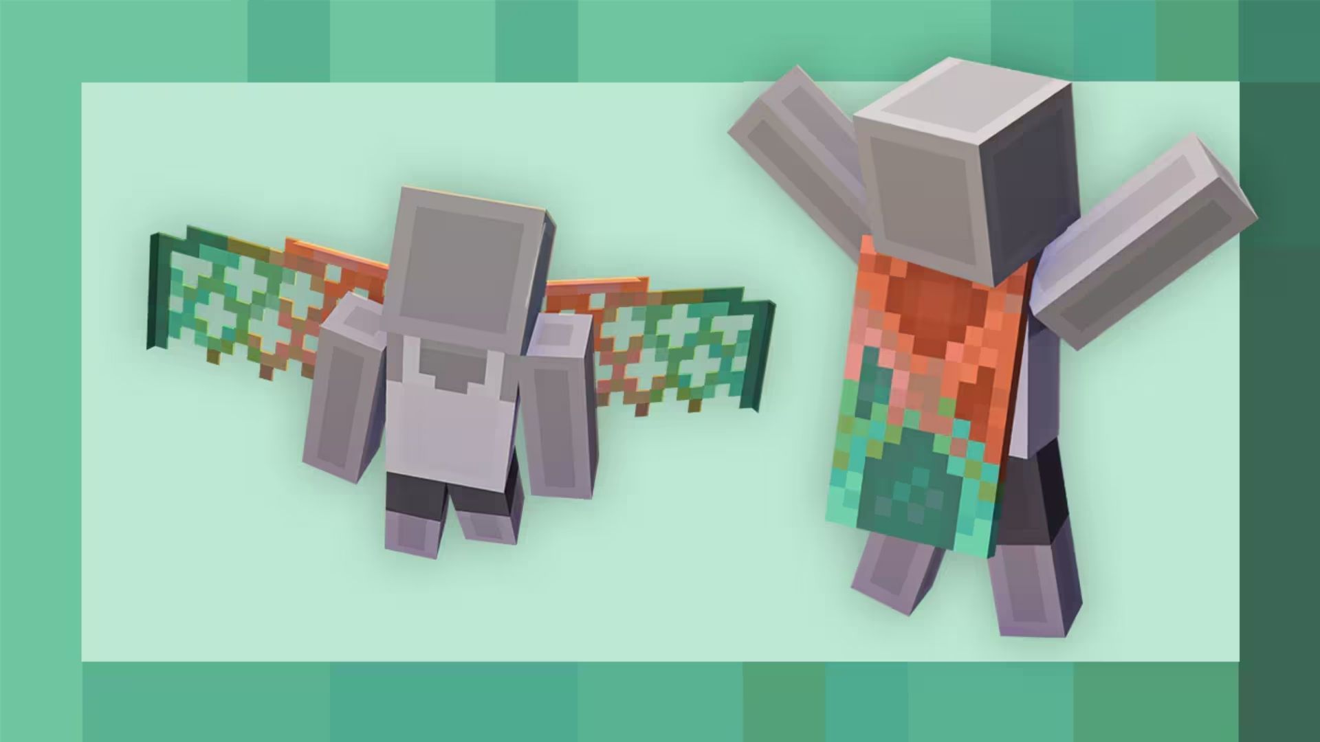 Minecraft copper cape
