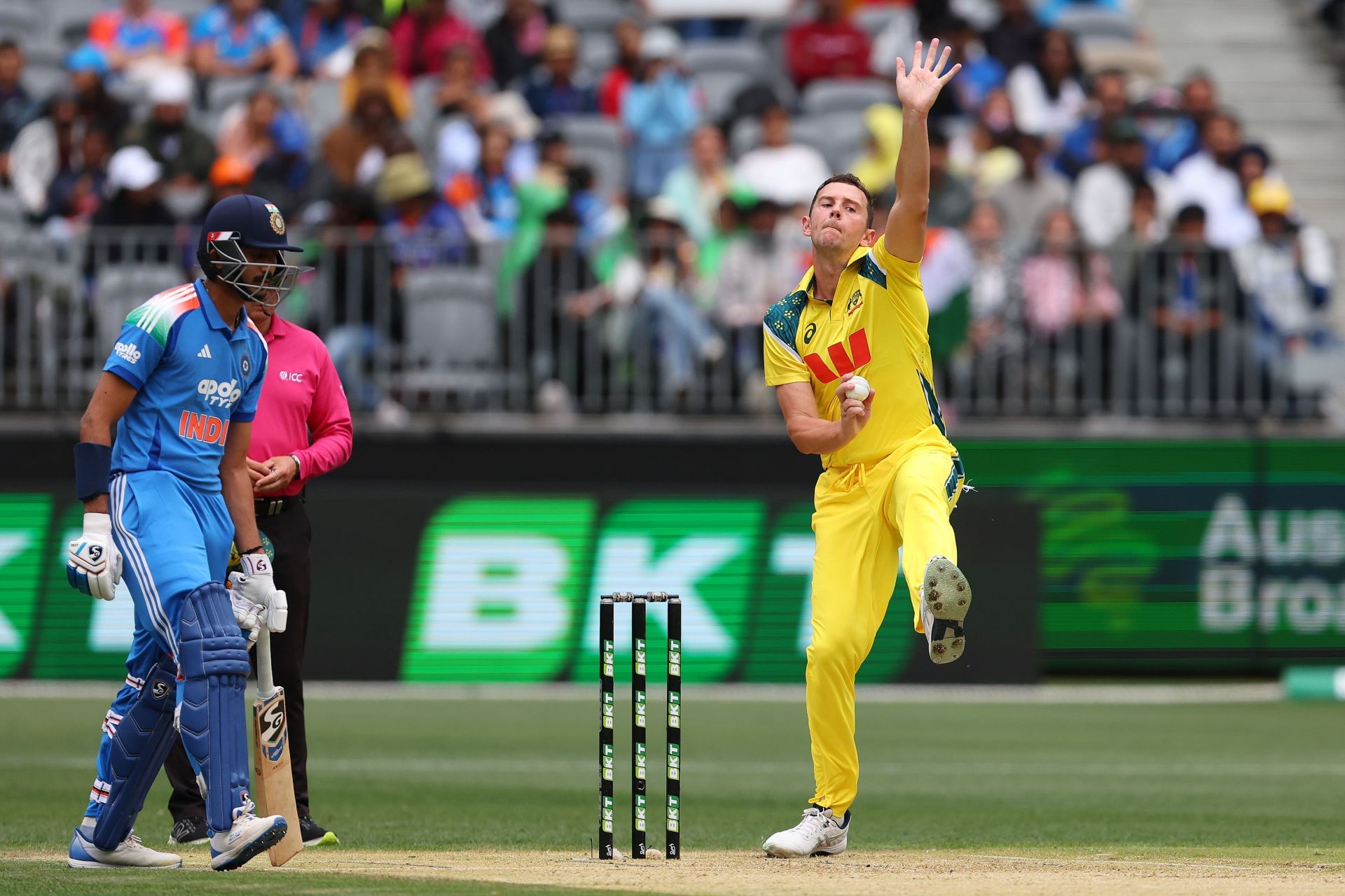 Australia v India - ODI Series: Game 1 - Source: Getty