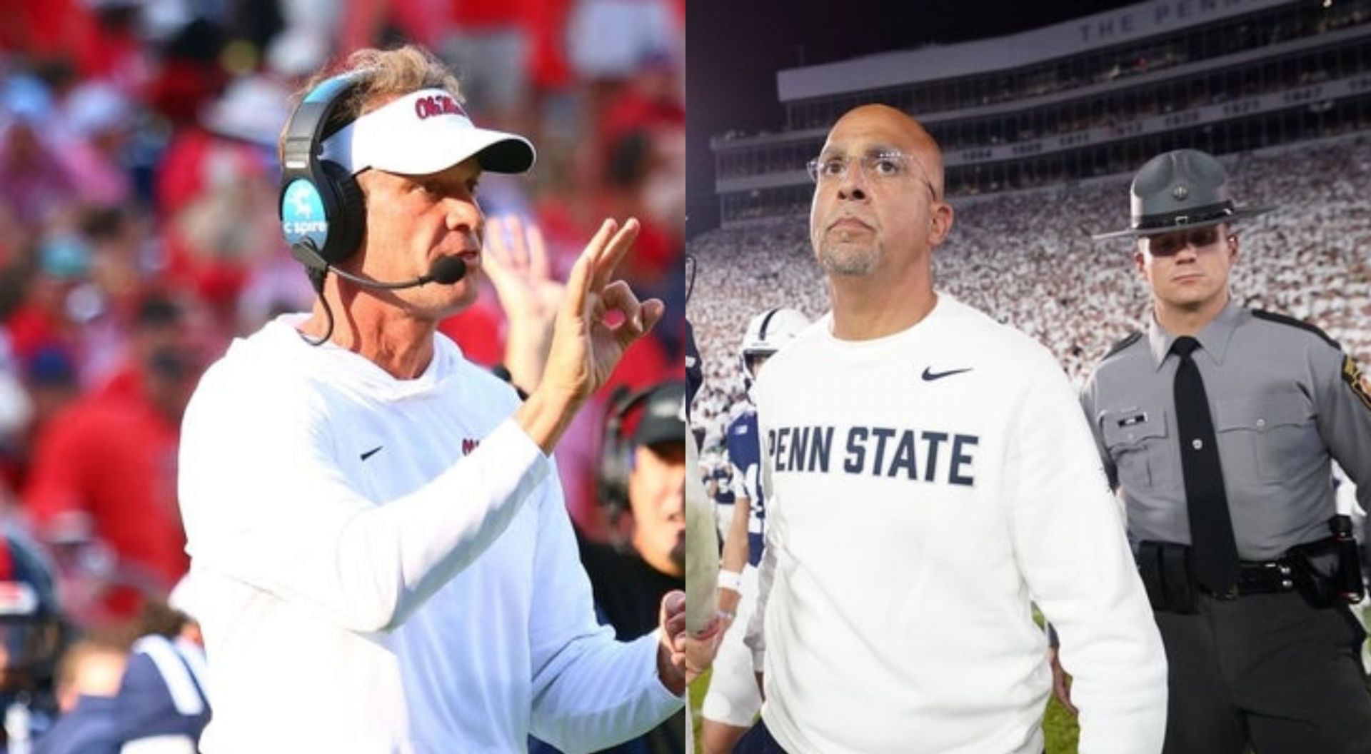 Lane Kiffin and James Franklin (Credit- Getty)