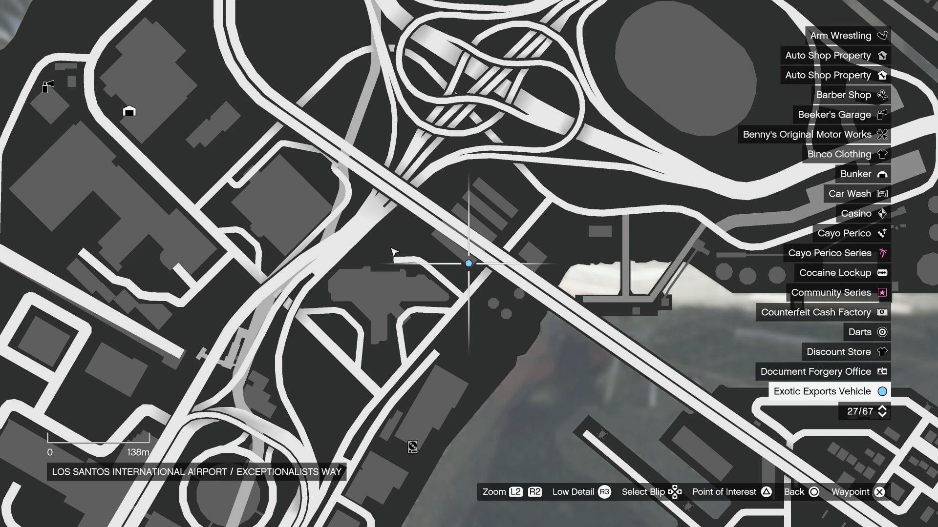 Cerberus Surprise near the airport (Image via Rockstar Games // GTA Wiki)