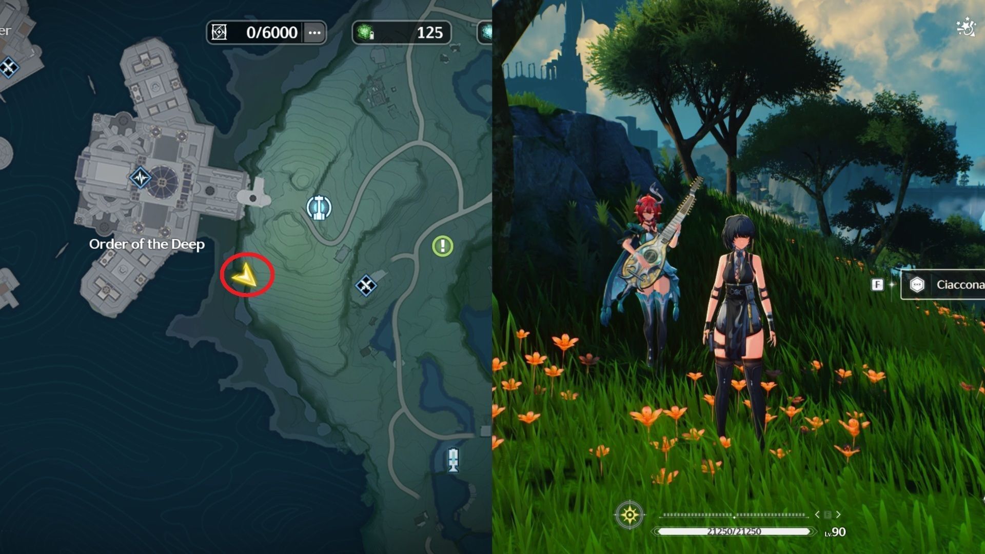 Ciaccona in Whisperwind Haven (Image via Kuro Games)