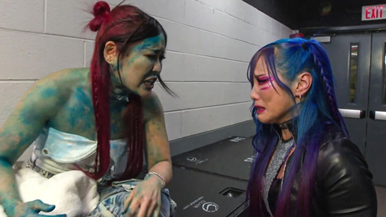 She legitimately forgot the spot (image via WWE)