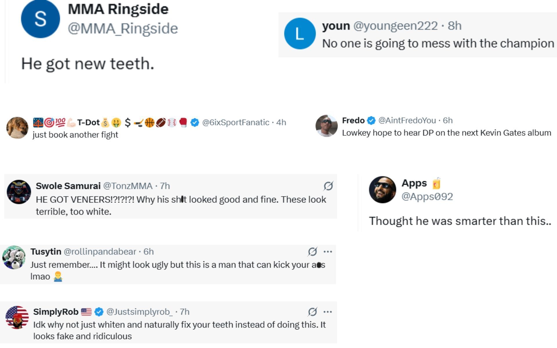 Fan reactions [Screenshots courtesy: @ChampRDS on X]