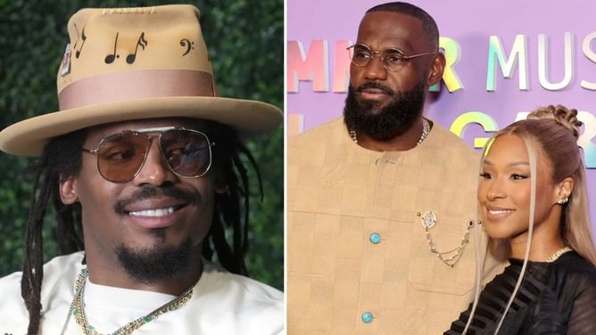 Cam Newton Gets Candid on 'Authentic' LeBron James Keeping Things Private With Wife Savannah James and Kids