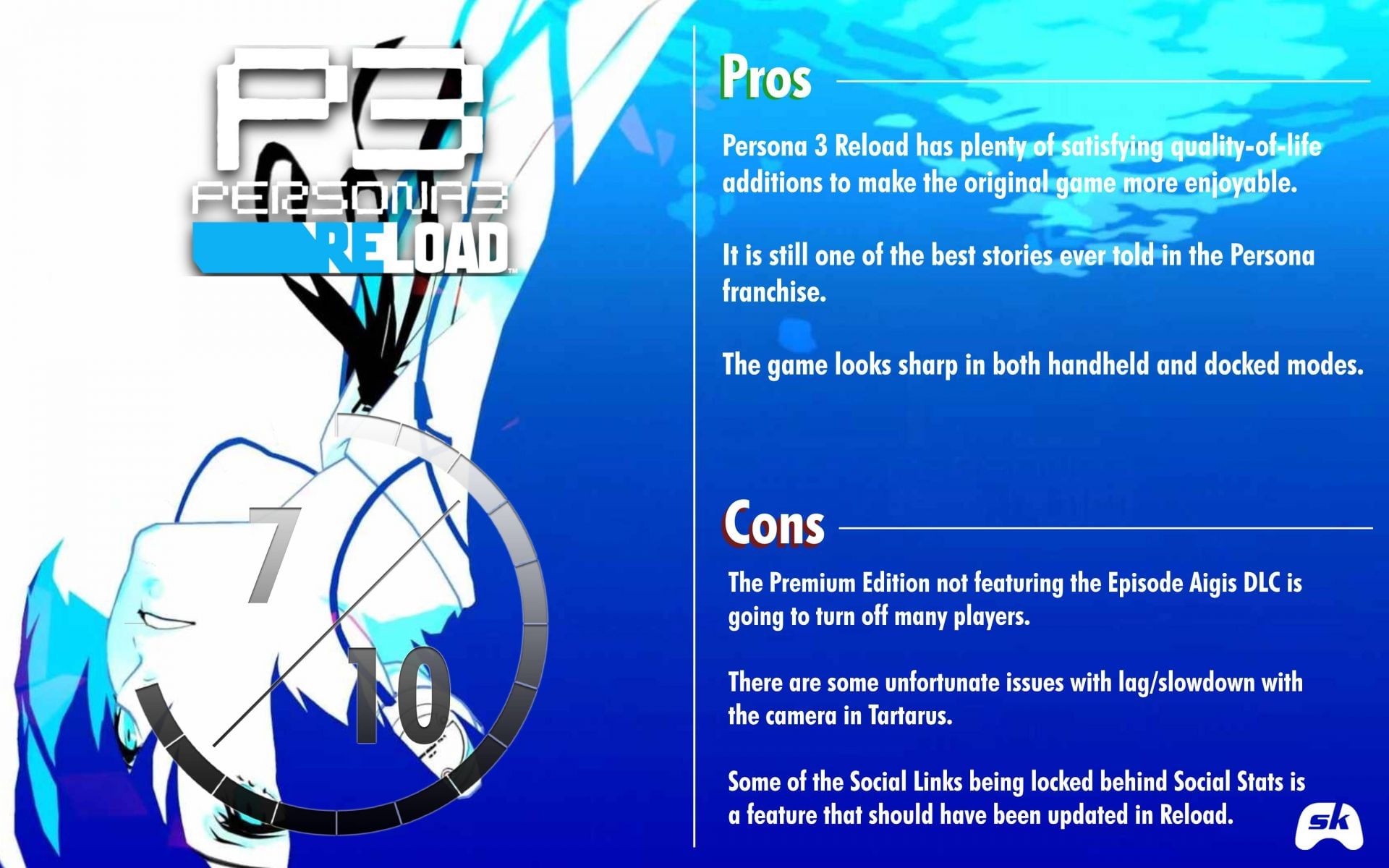 While the majority of my time with Persona 3 Reload was great, some hiccups need to be addressed in the future (Image via SEGA &amp; Sportskeeda)