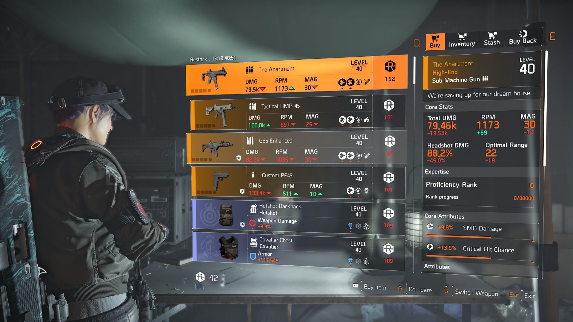 The Division 2 vendor found at DZ South (Image via SK Gaming || Ubisoft)