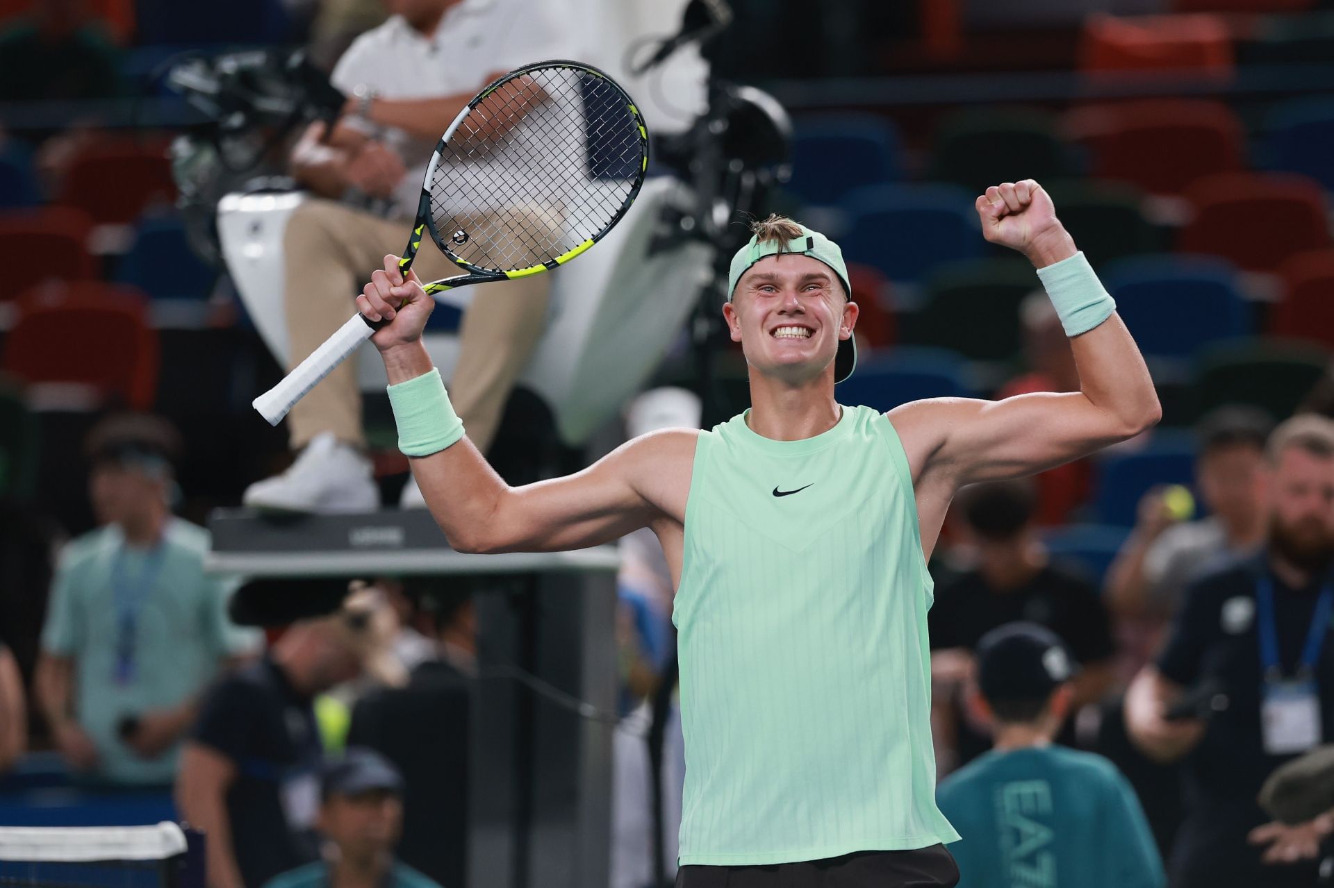Holger Rune at the 2025 Shanghai Masters (Source: Getty)