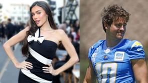 Justin Herbert’s GF Madison Beer shows off $2,495 vintage Valentino dress as “Bittersweet” singer lands on Vogue World: Hollywood guest list