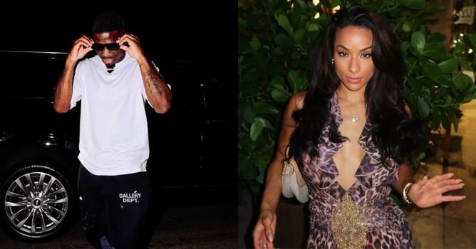 Tyreek Hill’s wife Keeta Vaccaro dons bodycon white catsuit in latest IG dump [PHOTO]