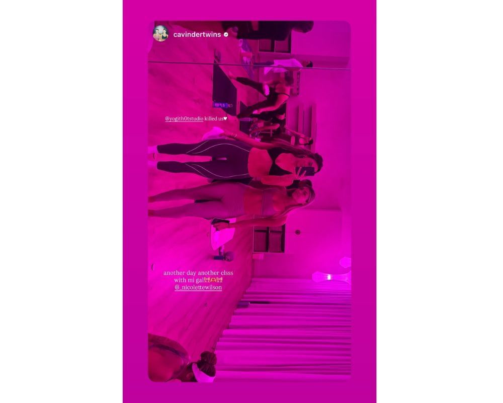 Zach Wilson&#039;s wife Nicolette gets workout session with Jake Ferguson&#039;s future SIL Hanna Cavinder before outing with Dolphins QB [IG/@_nicolettewilson]