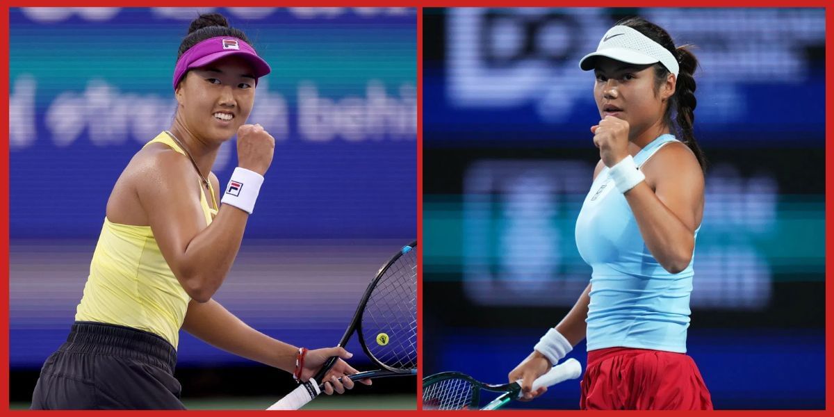 Ann Li and Emma Raducanu (Source: Getty)