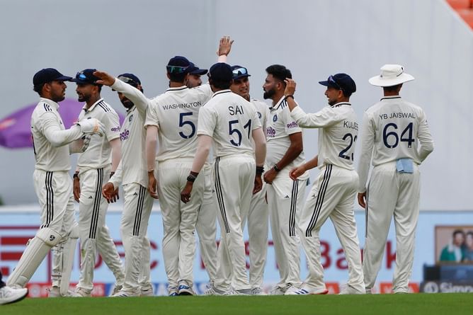 Washington Sundar gets first breakthrough, dismisses debutant Khary Pierre on Day 1 of IND vs WI 2025 1st Test [Watch]