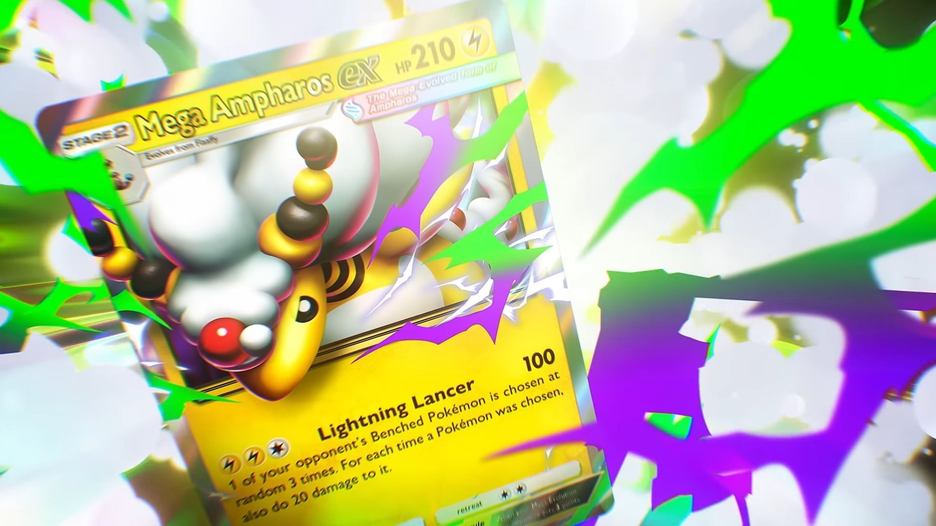 Mega Ampharos ex (Image via The Pokemon Company)