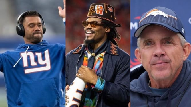 "Would Russell Wilson have responded if he was starting?": Cam Newton raises bold question over Giants QB's clap back at Sean Payton