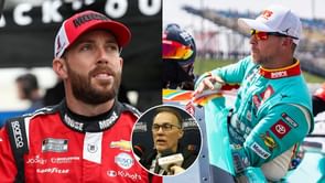 Kevin Harvick shares two big reasons Denny Hamlin would’ve hesitated to pass Ross Chastain at Charlotte
