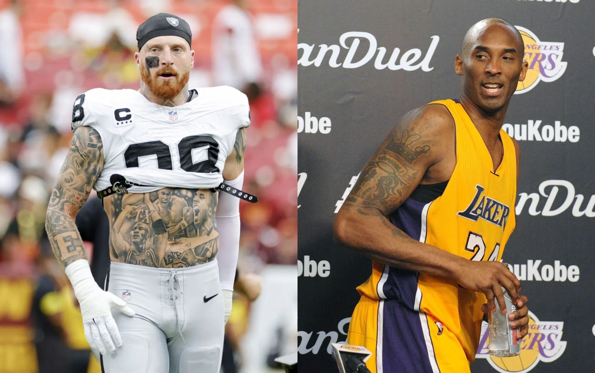 Maxx Crosby throws 3-word tribute to Kobe Bryant ahead of Raiders vs Colts showdown (Credit: IMAGN)