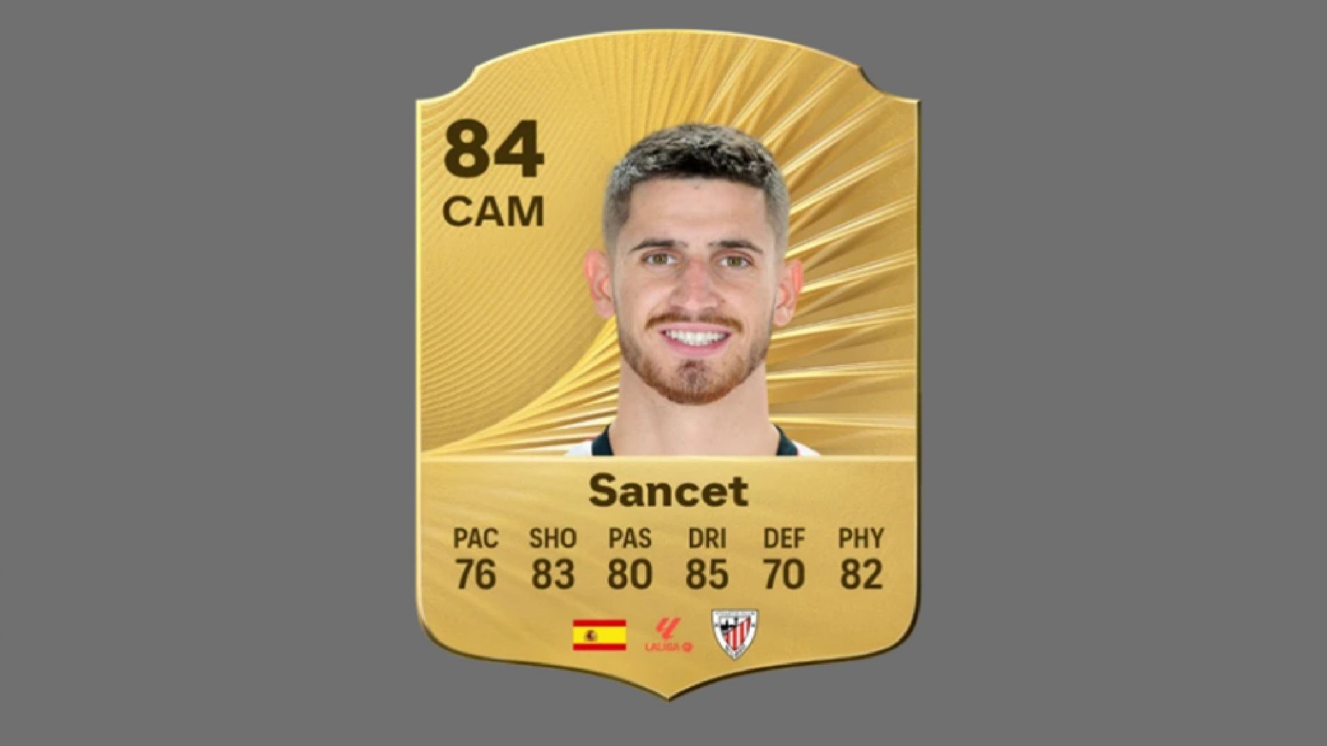 Sancet card in EA FC 26 (Image via EA Sports)