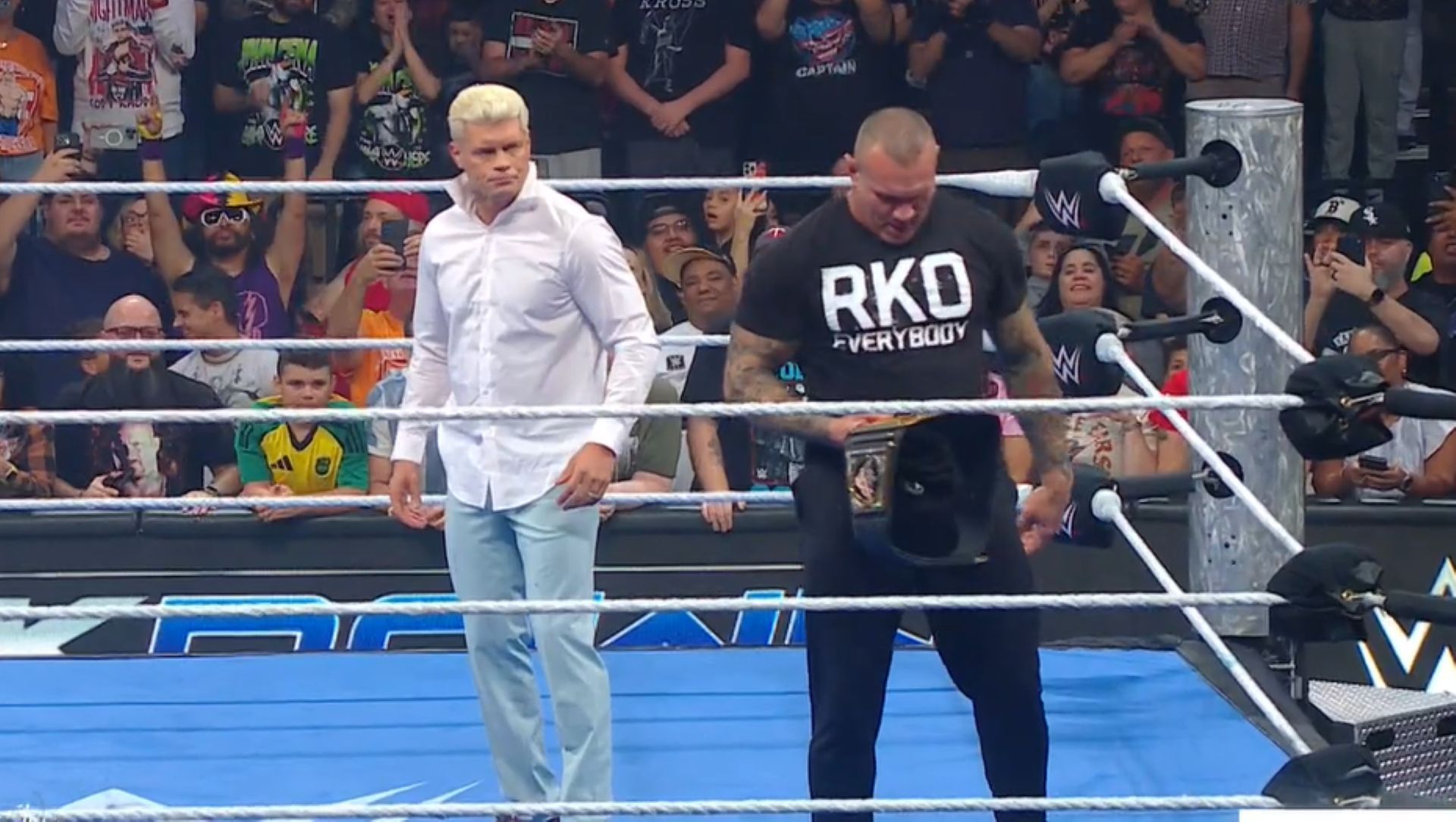 Something needs to change between Cody Rhodes and Randy Orton. (Image Credit: WWE.com).