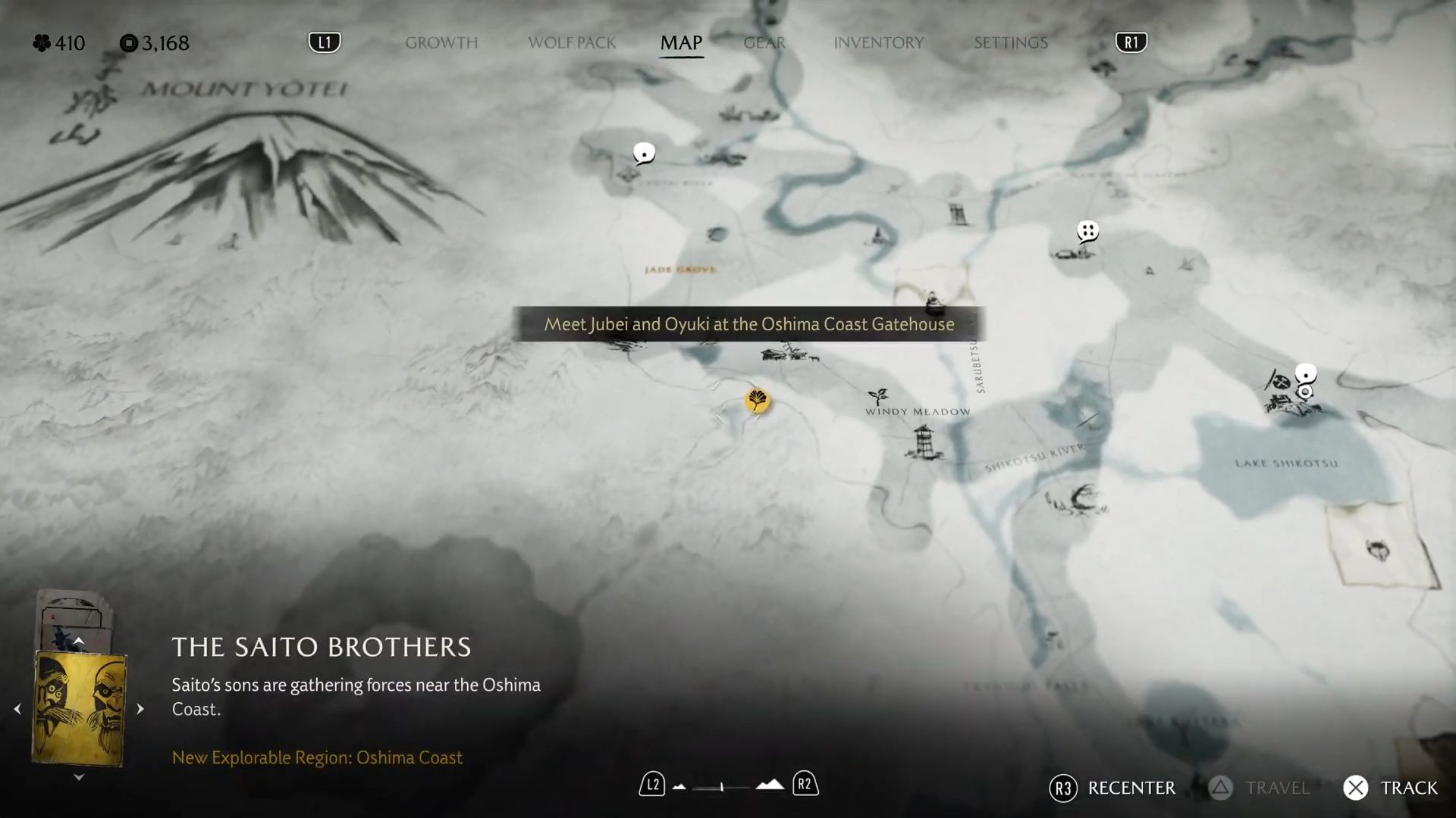 Follow the location for The Storm Breaks quest (Image via Sportskeeda Gaming || Sucker Punch)