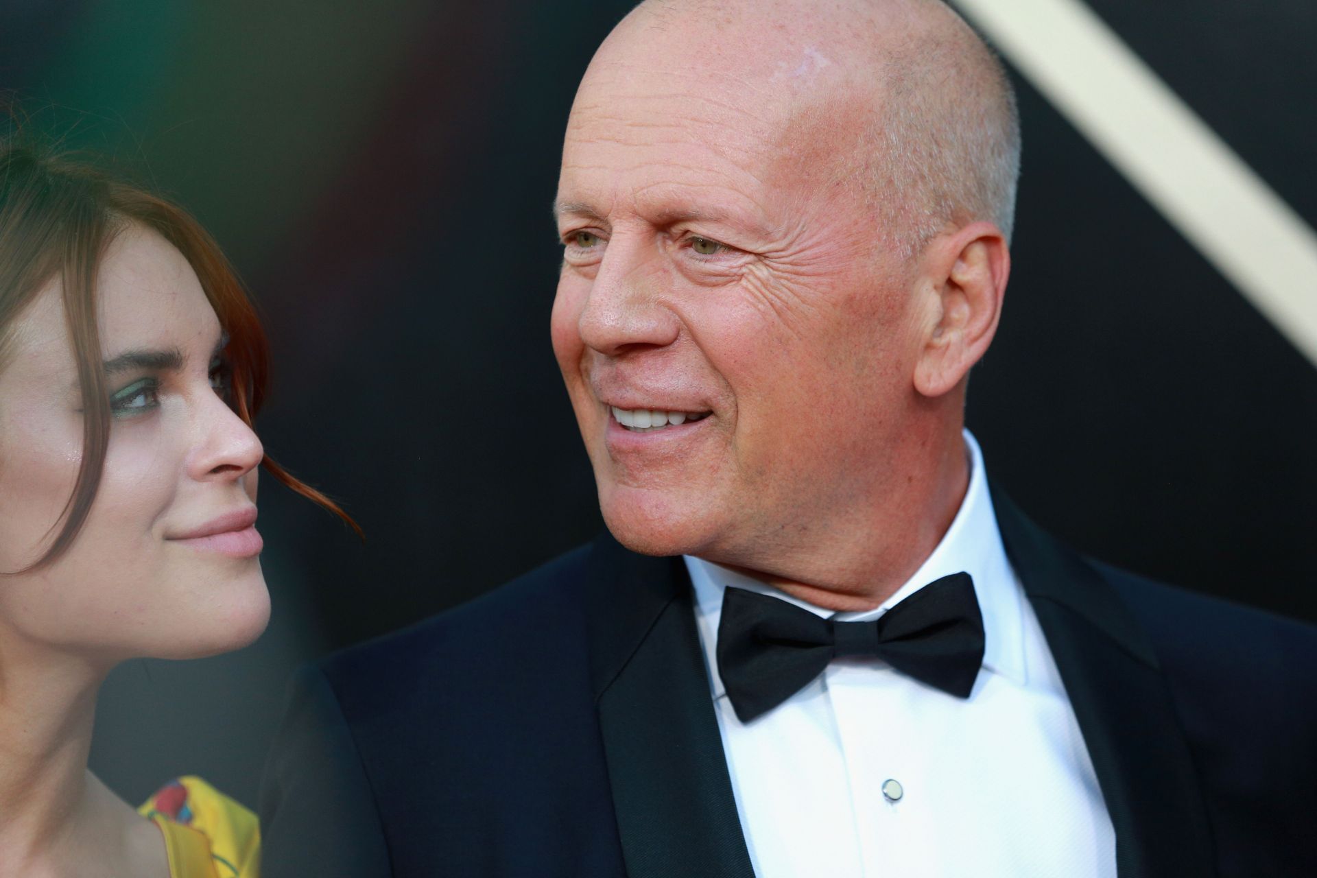  Tallulah Willis and Bruce Willis at the Comedy Central Roast Of Bruce Willis in 2018 (Image via Getty)