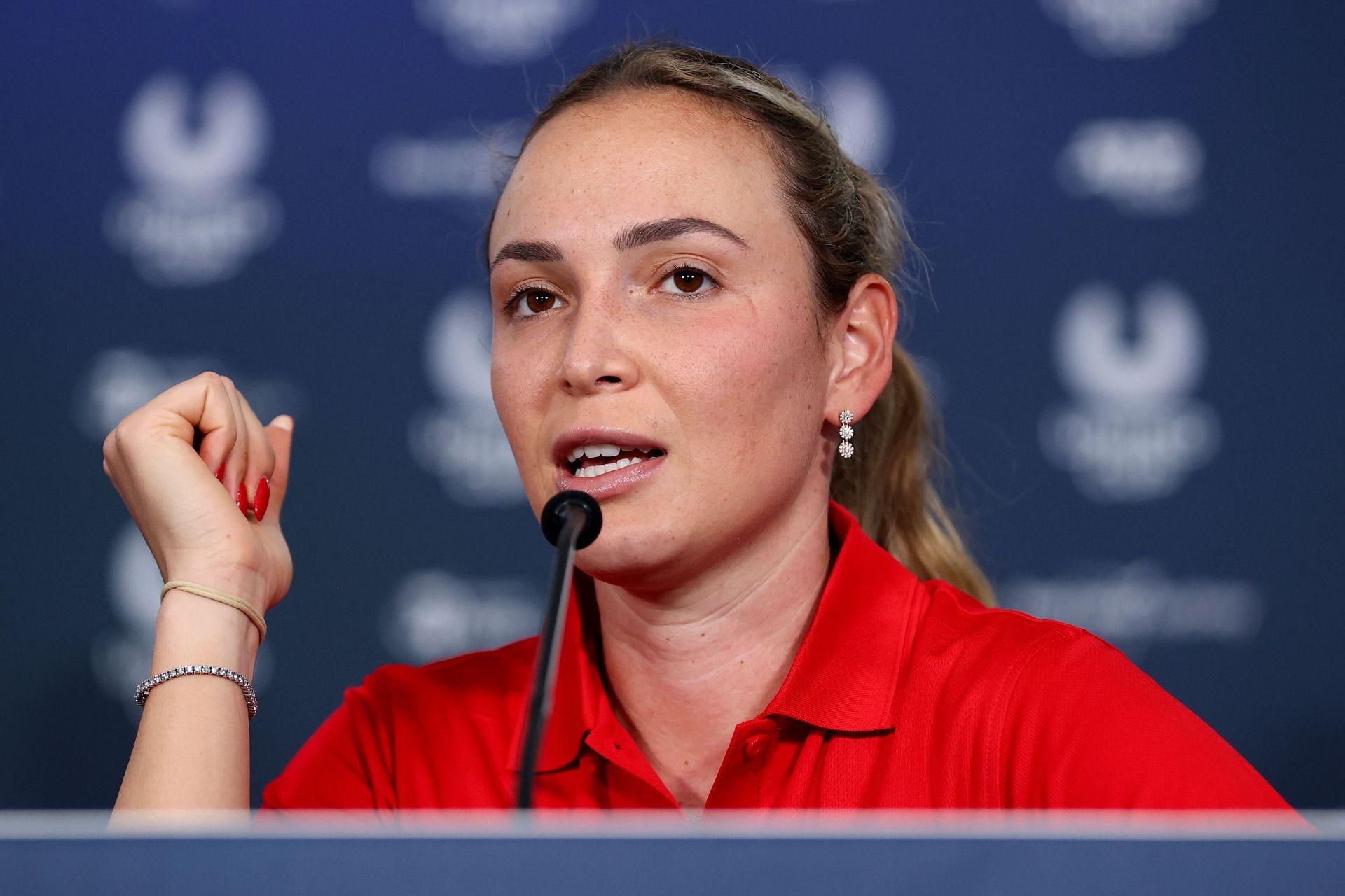 Vekic at the 2024 United Cup (Image Source: Getty)