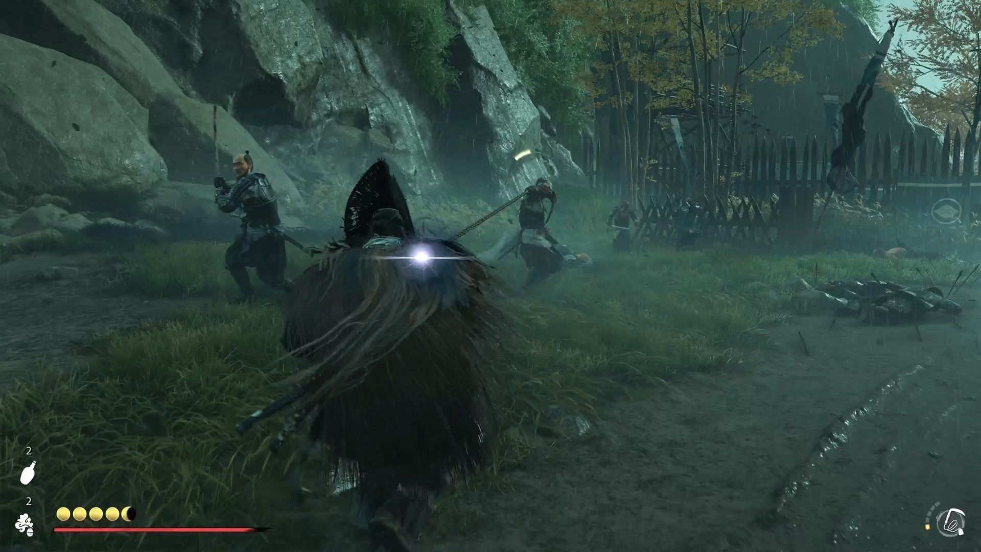 Kill the Oni Raiders (Image via Sportskeeda Gaming || Sucker Punch)