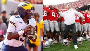 "Urban Meyer is such a turd": Michigan fans bash OSU legend for pregame moment with Bryce Underwood on field